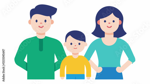 Parental Involvement Two illustrated parents