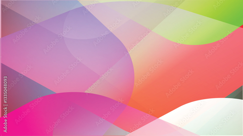custom made wallpaper toronto digitalAbstract Pastel Color bright Background, Abstract Geometric Design with Pink, Blue, and Yellow, Colorful Geometric Shapes Background, Circular gradients flowing seamlessly. abstract rainbow background