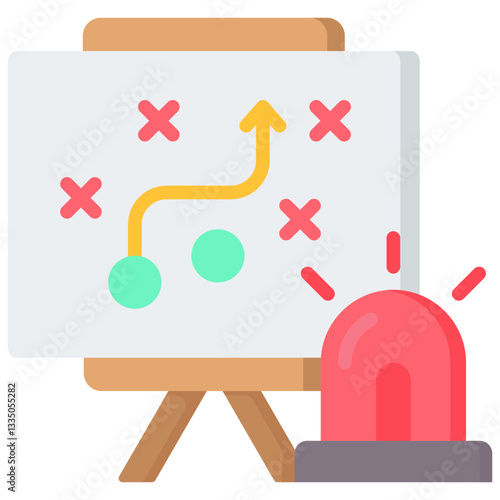 Emergency Plan Icon