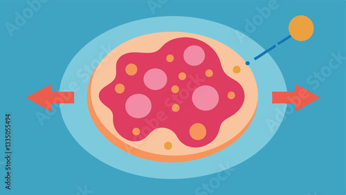 Pigmentation Reduction A detailed view of melanocytes pigmentproducing cells with arrows indicating a decrease in pigmentation showing a lighter color change.