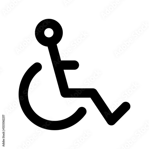Disabled Handicap icon. vector illustration