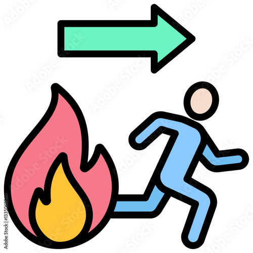 Fire Exit Icon
