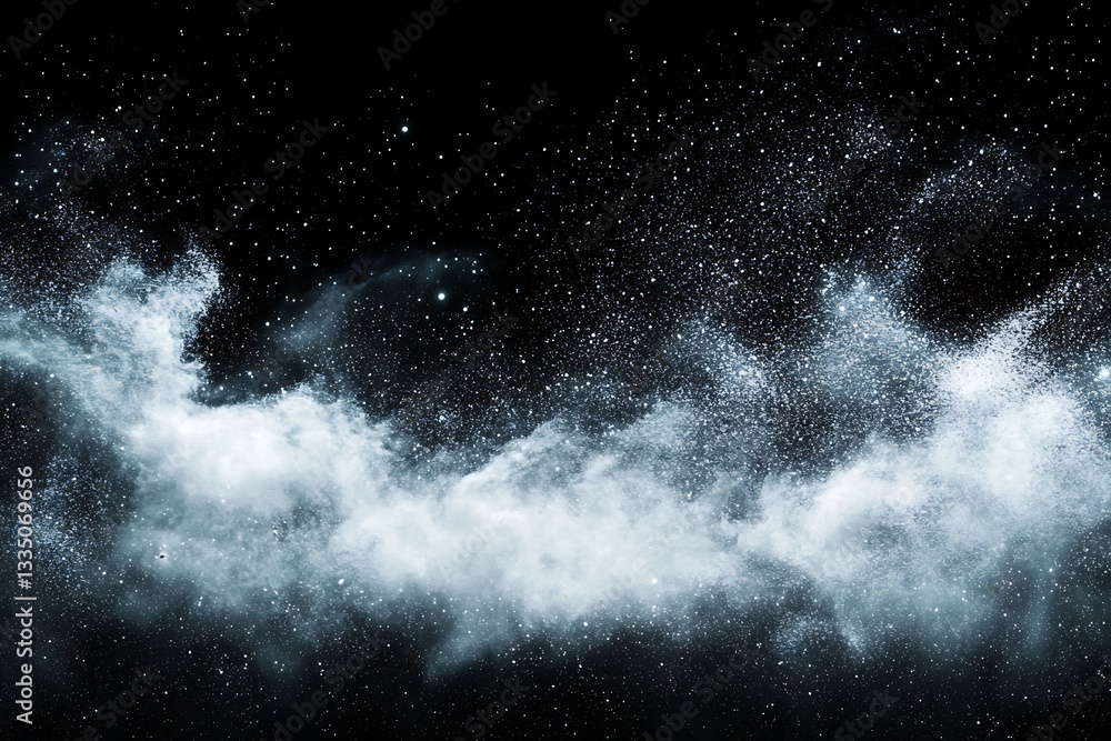Cosmic Dust Nebula - A Celestial Dance Cosmic Dust Nebula - A Celestial Dance