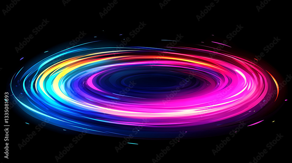 Vibrant swirling colors create a dynamic abstract background, perfect for digital design projects Vibrant swirling colors create a dynamic abstract background, perfect for digital design projects