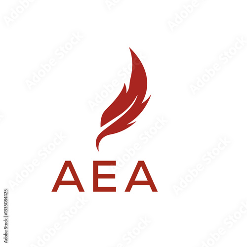 AEA  creative minimalist letter logo.