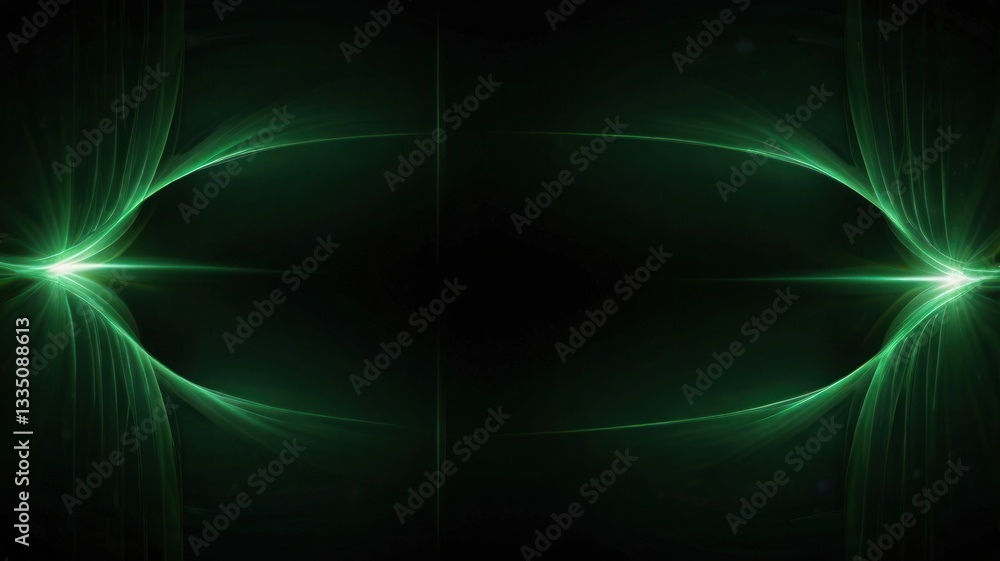 abstract green light effect background abstract green light effect background