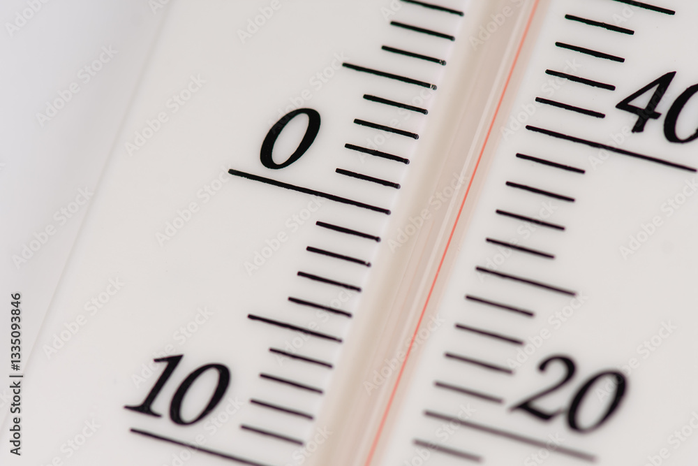 High degrees of temperature. Alcohol thermometer close-up. High degrees of temperature. Alcohol thermometer close-up.