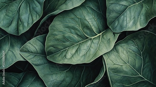 1. Tropical Leaves Concept: A Beautiful Green Plant Background