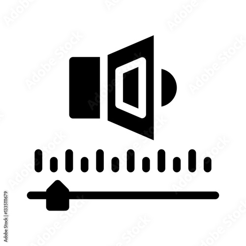 volume control glyph icon