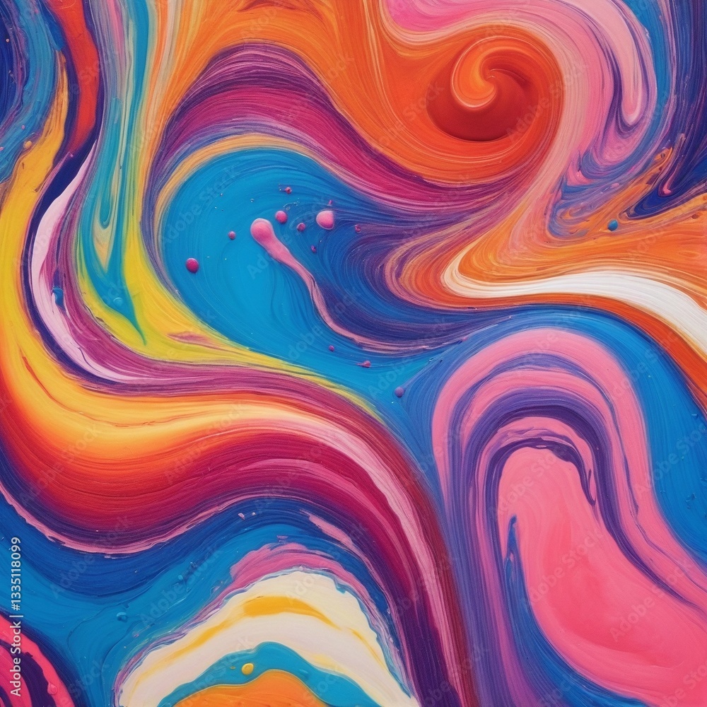 Abstract painting color texture. Colorful art background.