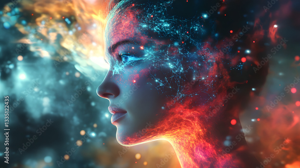 An advanced AI that reads and interprets thoughts, converting them into real-time, vivid digital art for a deeper understanding of the mind. An advanced AI that reads and interprets thoughts, converting them into real-time, vivid digital art for a deeper understanding of the mind.