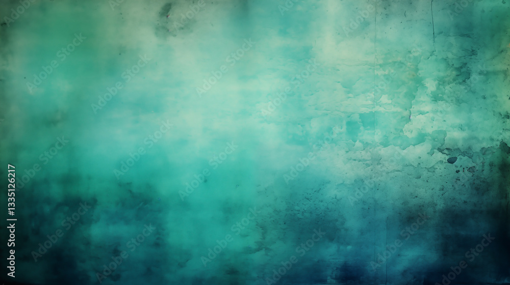 Fototapeta premium Grunge paint texture background featuring cool tones and abstract patterns