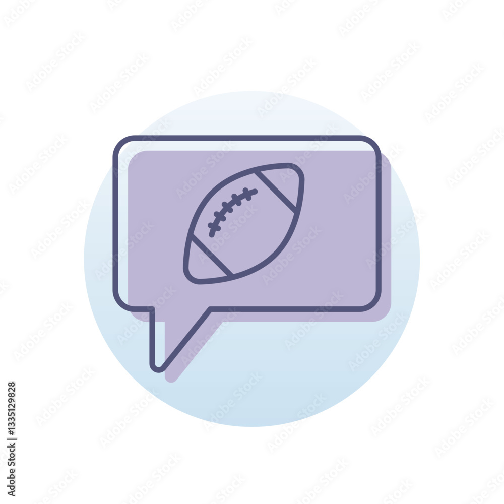 Fototapeta premium Speech Bubble Vector icon