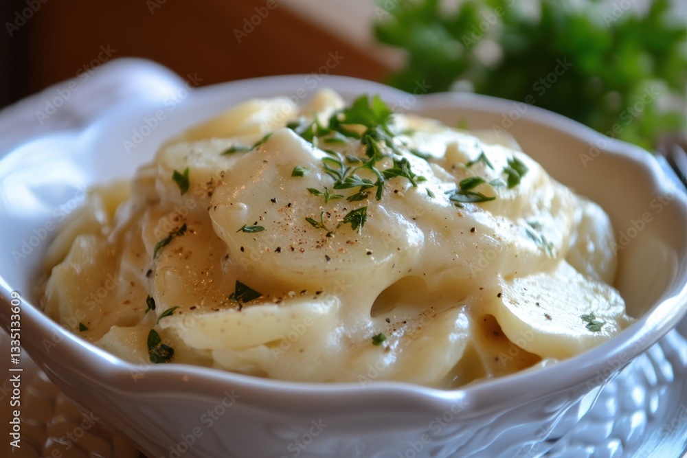 Creamy cheese and spice baked potatoes Creamy cheese and spice baked potatoes