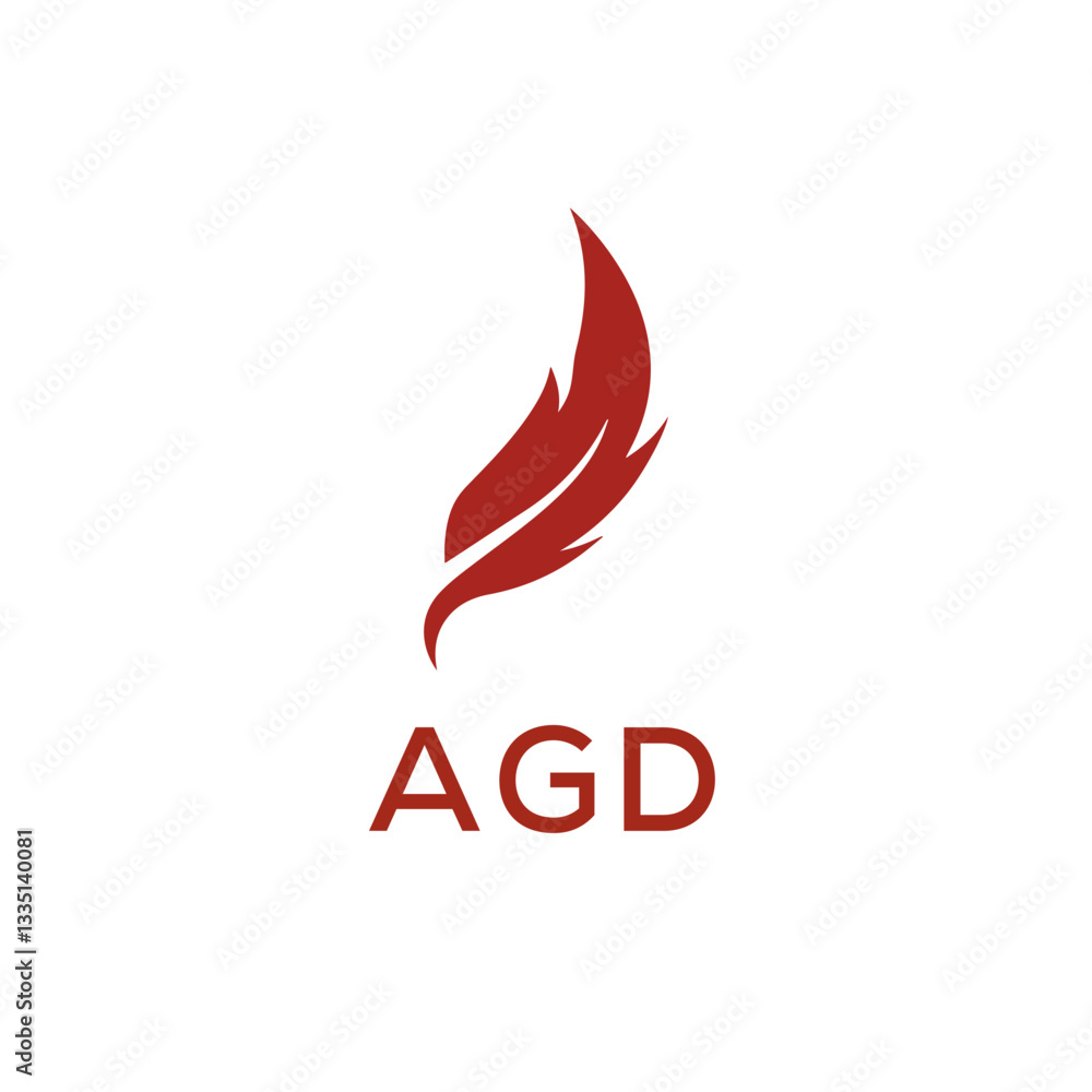 AGD CSS creative minimalist letter logo. AGD CSS creative minimalist letter logo.