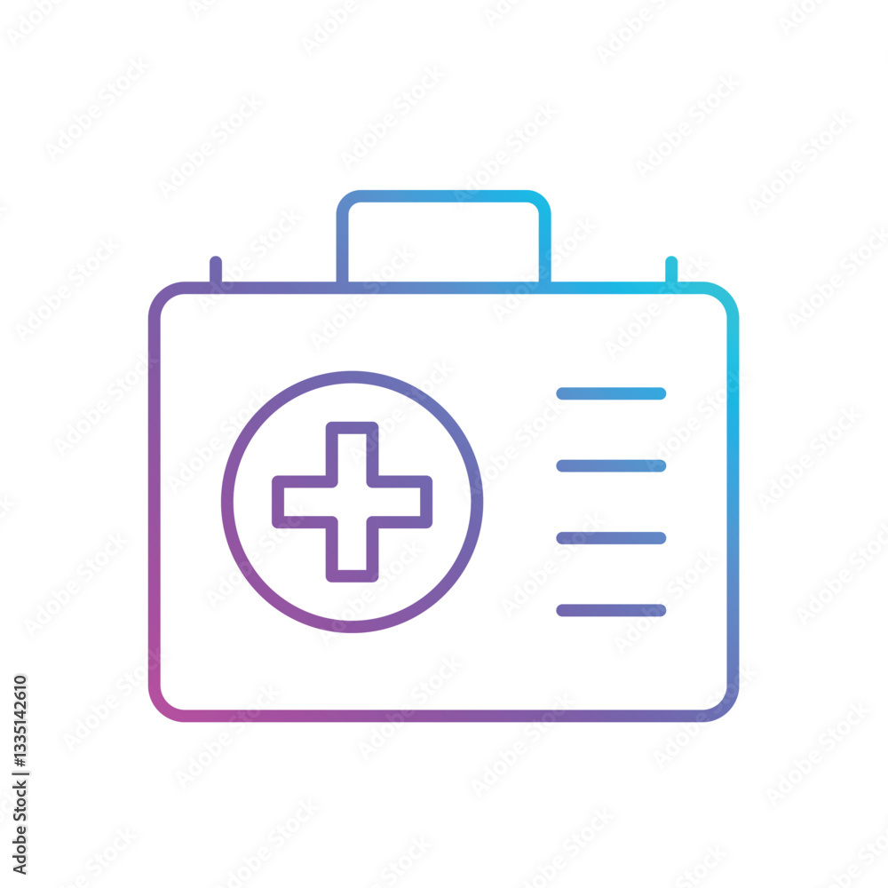 First Aid Kit Vector icon First Aid Kit Vector icon