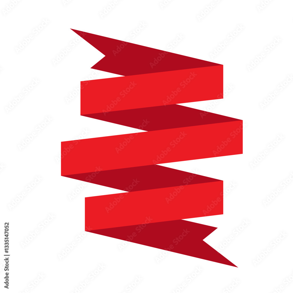 Ribbon Design Illustration Ribbon Design Illustration