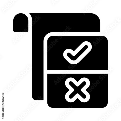 assignment glyph icon