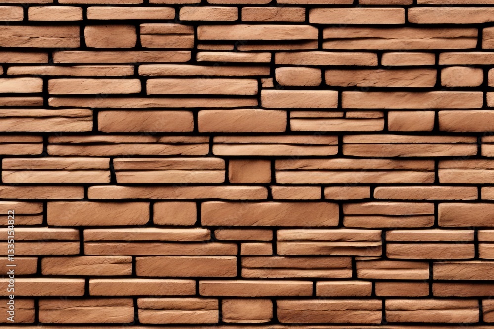Obraz premium Stacked Stone Wall Texture