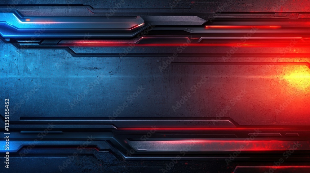 Futuristic backdrop with vibrant blue and red lines, suitable for tech-related projects, gaming interfaces, and modern website designs, adding a dynamic touch to any visual content, Futuristic backdrop with vibrant blue and red lines, suitable for tech-related projects, gaming interfaces, and modern website designs, adding a dynamic touch to any visual content,
