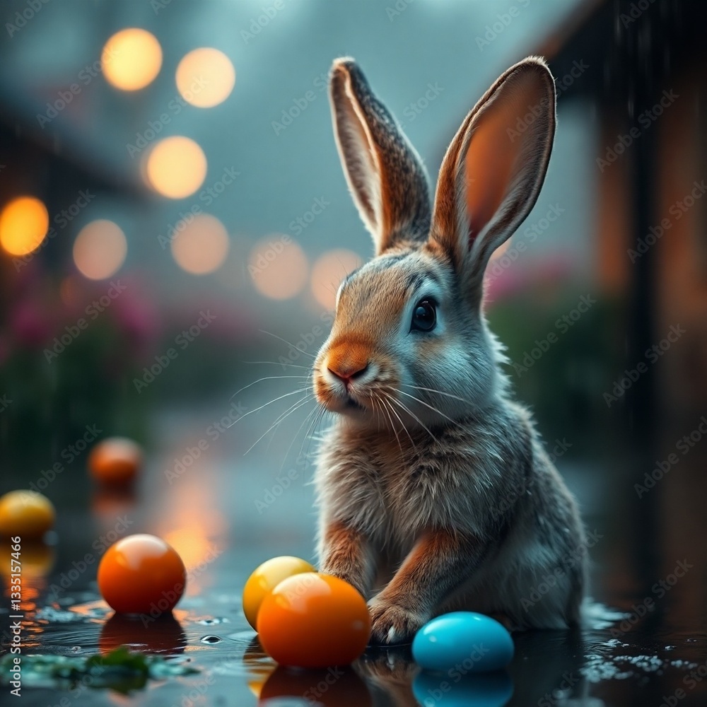 Fototapeta premium easter bunny