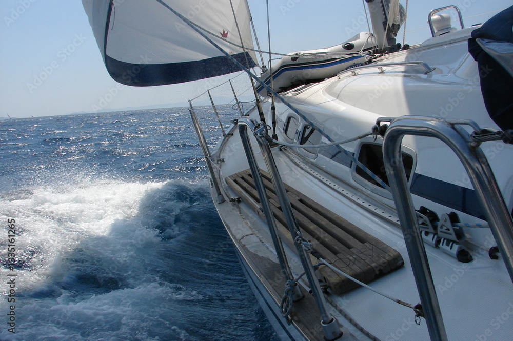 Fototapeta premium Jacht