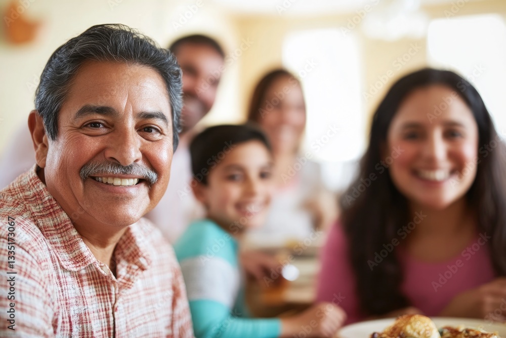 capture multigenerational family around table for traditional meal laughter abound with ample copy space capture multigenerational family around table for traditional meal laughter abound with ample copy space