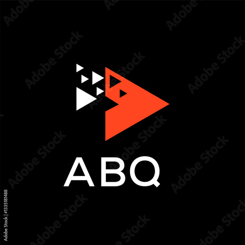 Free Download  ABQ creative minimalist letter logo. - GFXLoad