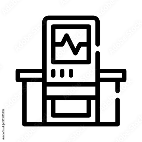 X ray line icon