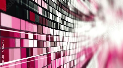 Abstract Geometric Design with Vibrant Colors