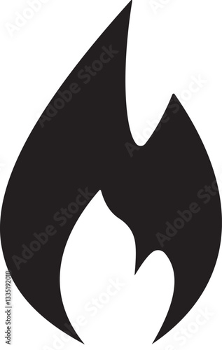 flame icon, fire icon, vector icon, dangerous, wildfire icon, fireplace, burn 