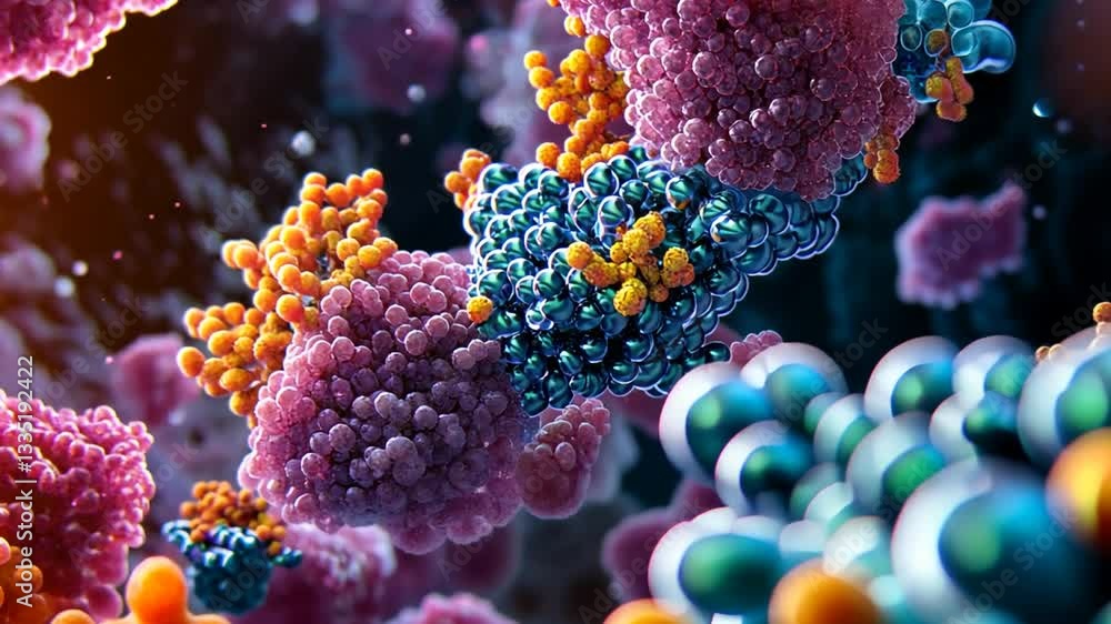 Close-up Visualization of Molecular Structures for Scientific Research and Development Close-up Visualization of Molecular Structures for Scientific Research and Development