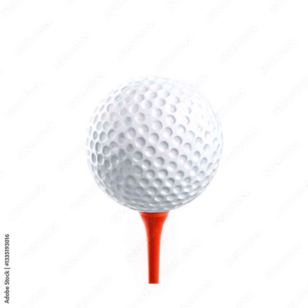 golf ball isolated on transparent background golf ball isolated on transparent background