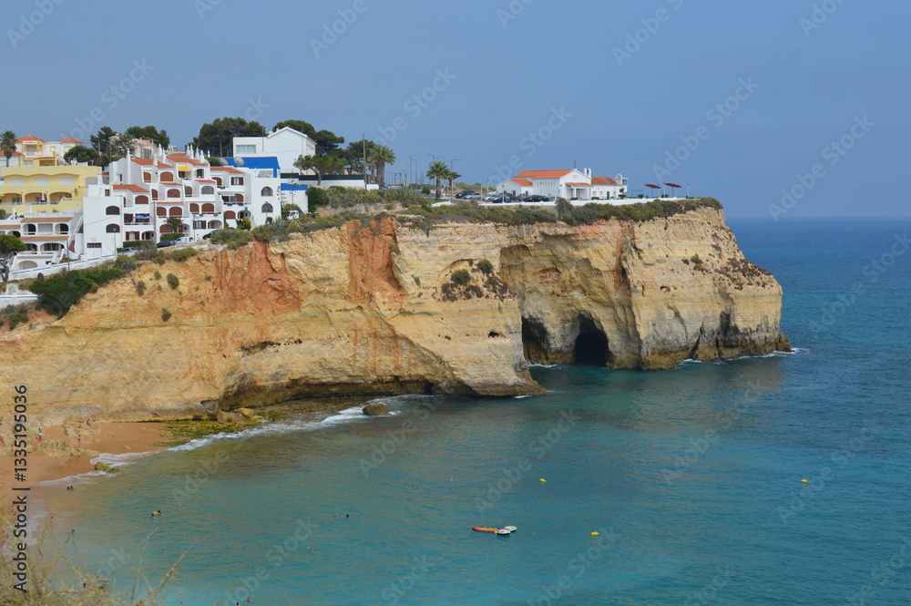 Fototapeta premium Miasteczko krajobraz