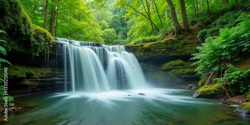 waterfall in the forest