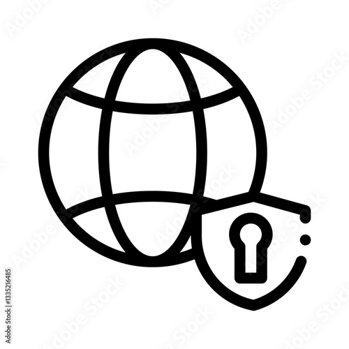 private network line icon