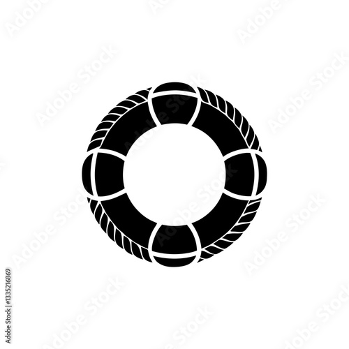 creative details Lifebuoy Icon vector illustration