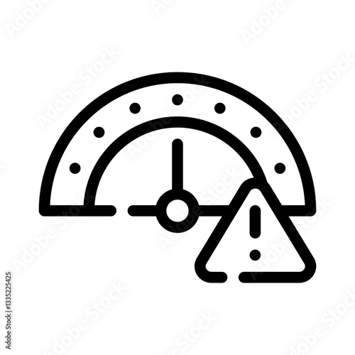 coverage limit line icon