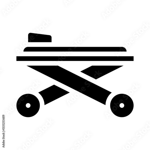 stretcher glyph icon