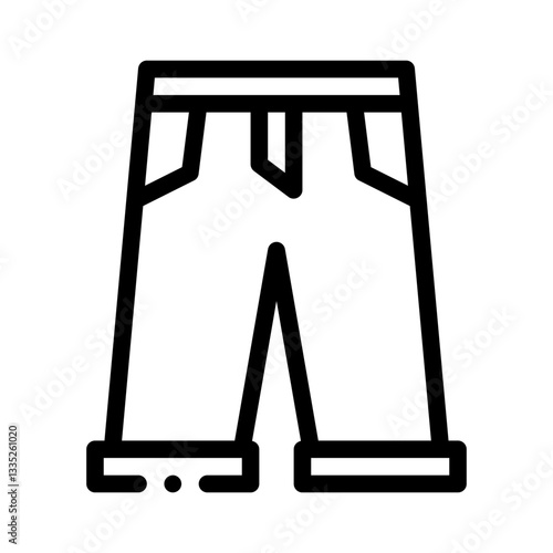 jeans line icon