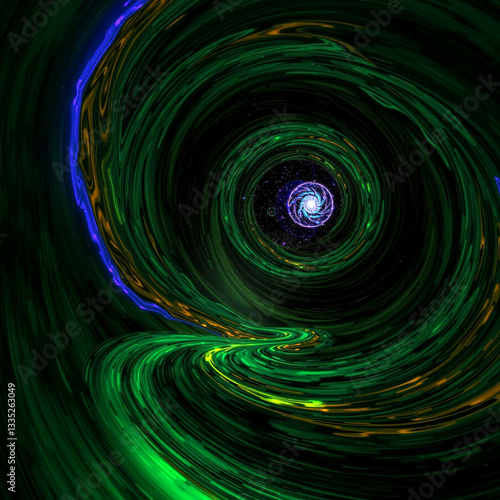 Dimensional Portals Unveiled: A Kaleidoscope of Interstellar Whorls and Cosmic Connectivity