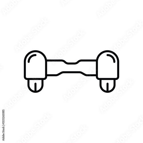 hoverboard Vector icon