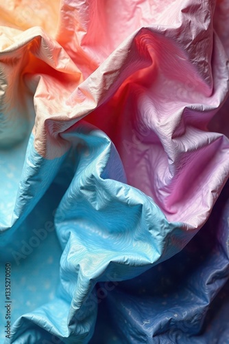 Wallpaper Mural Softly crumpled, delicate folds, uneven surface , matte, abstract Torontodigital.ca