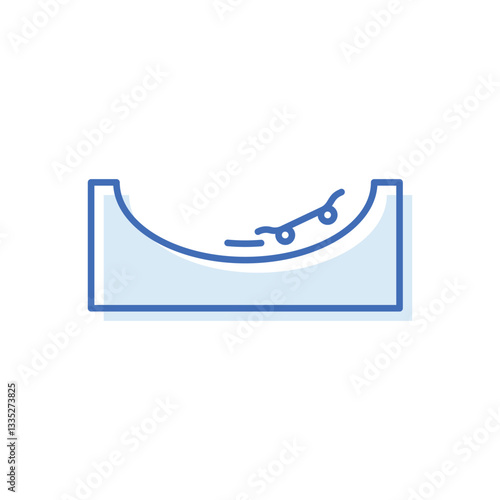 ramp Vector icon