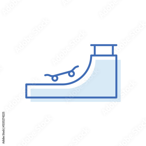 ramp Vector icon