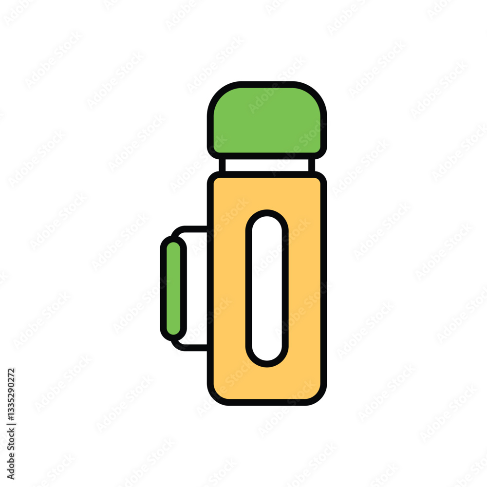 Thermos Vector icon Thermos Vector icon