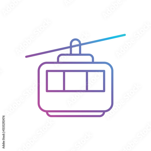 Funicular Vector icon