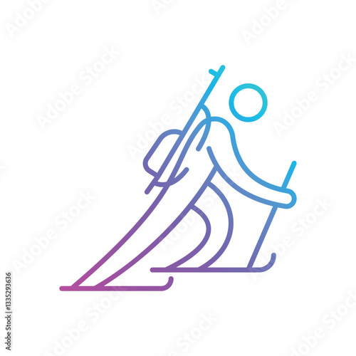 Biathlon Vector icon