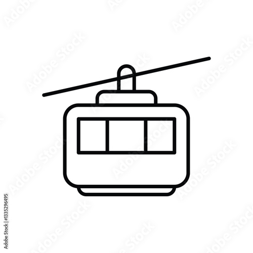 Funicular Vector icon