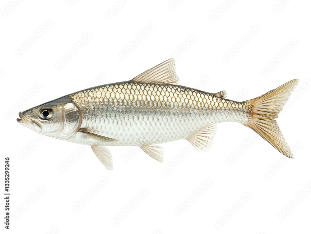 Isolated Silver Fish Isolated Silver Fish